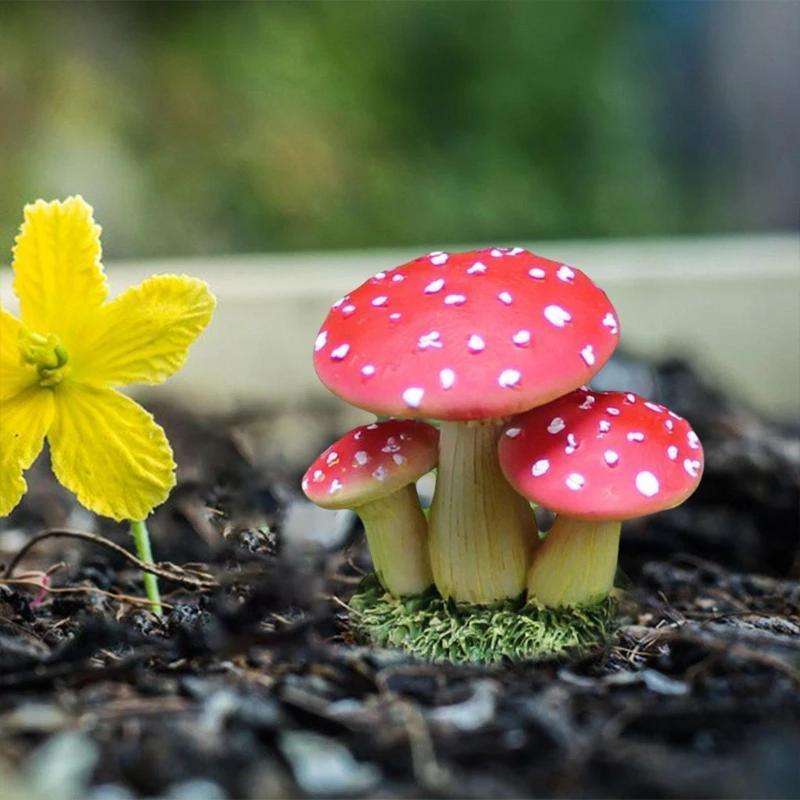 Shaped Use Mini Doll Courtyard 14 Lawn Fairy Supply Item Resin Quantity