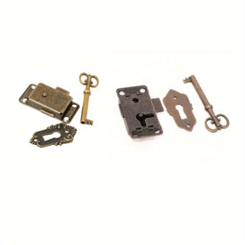 Lock Color Red Bronze 2Pcs