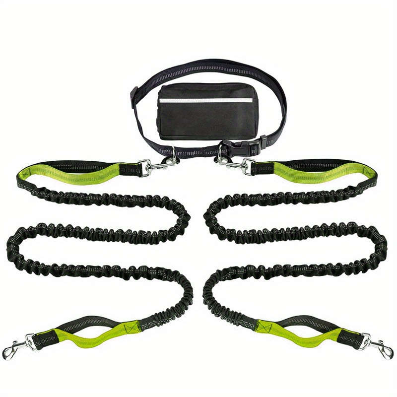 Dog Leash Color Fluorescent Green Size 2.5*105*2 Double Body