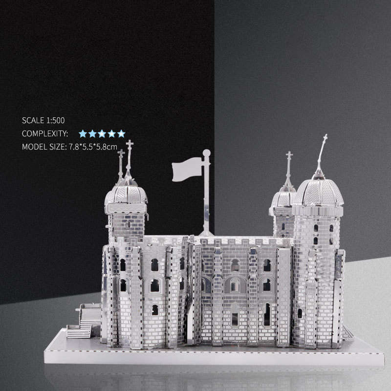 Building Toy Architectural Model Toy Set Style Tower Of London