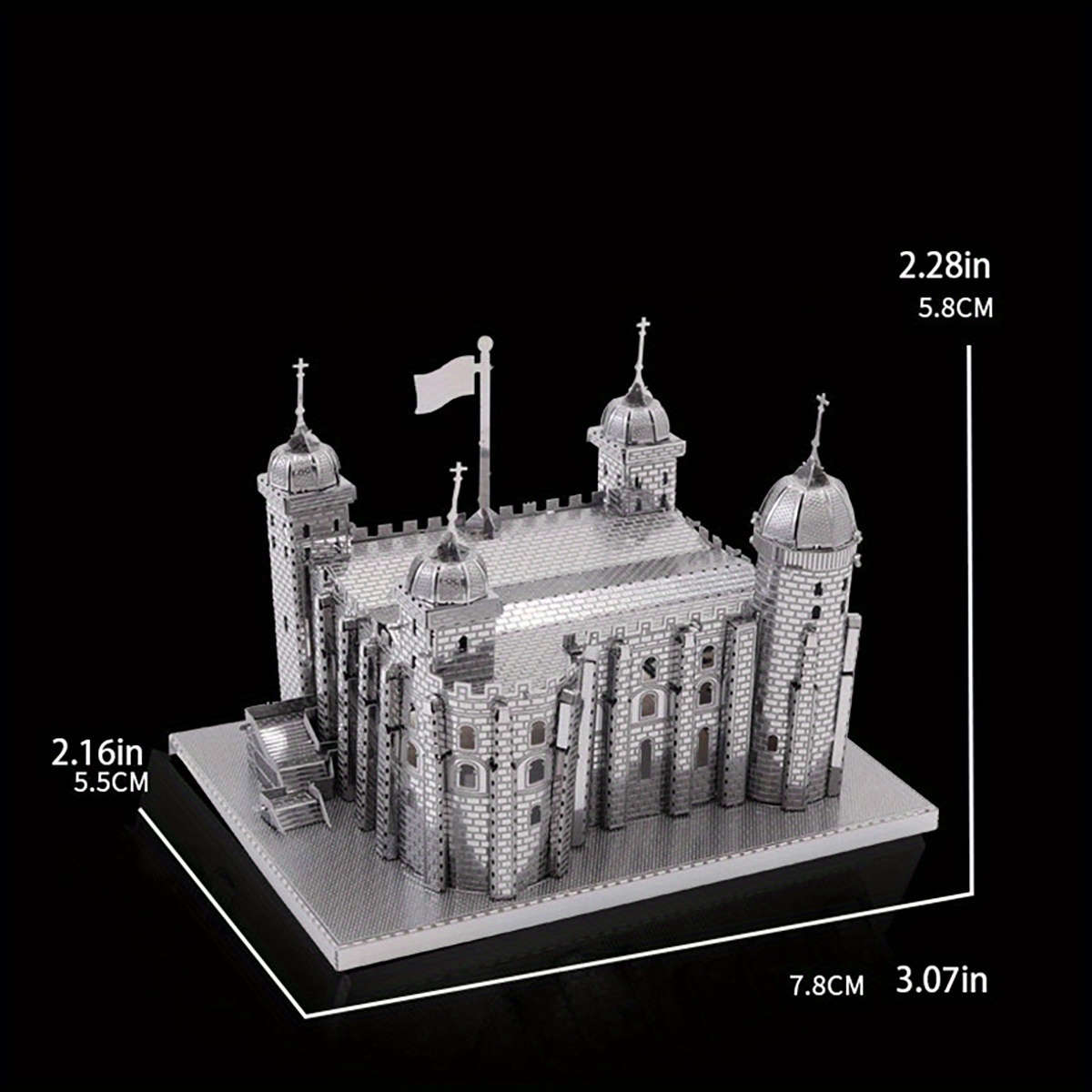 Building Toy Architectural Model Toy Set Style Tower Of London