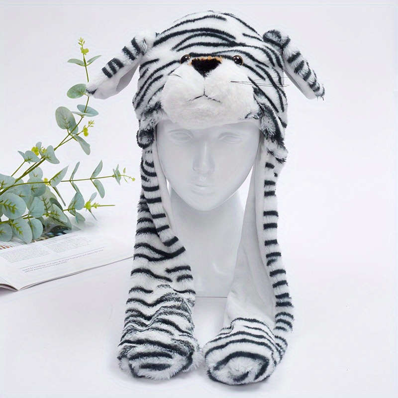 Hat Color White Tiger