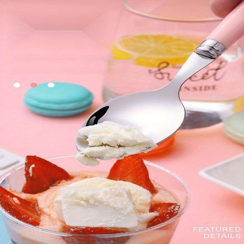 2pcs Stainless Steel Utensil Set with Storage Box Portable Spoon and Fork Available in Green