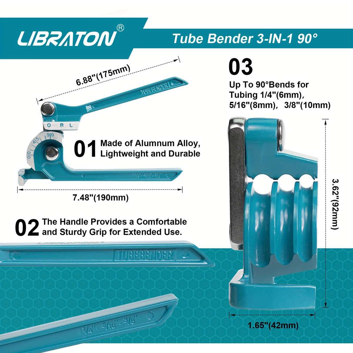 Pipe Bender Items 3 In 1 Tube Bender