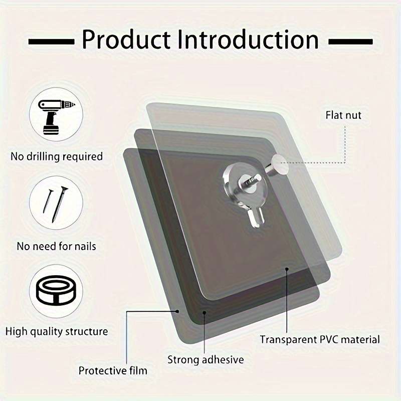 1 5 10 Drill Free Adhesive Hooks Picture Hangers Without Quantity 5