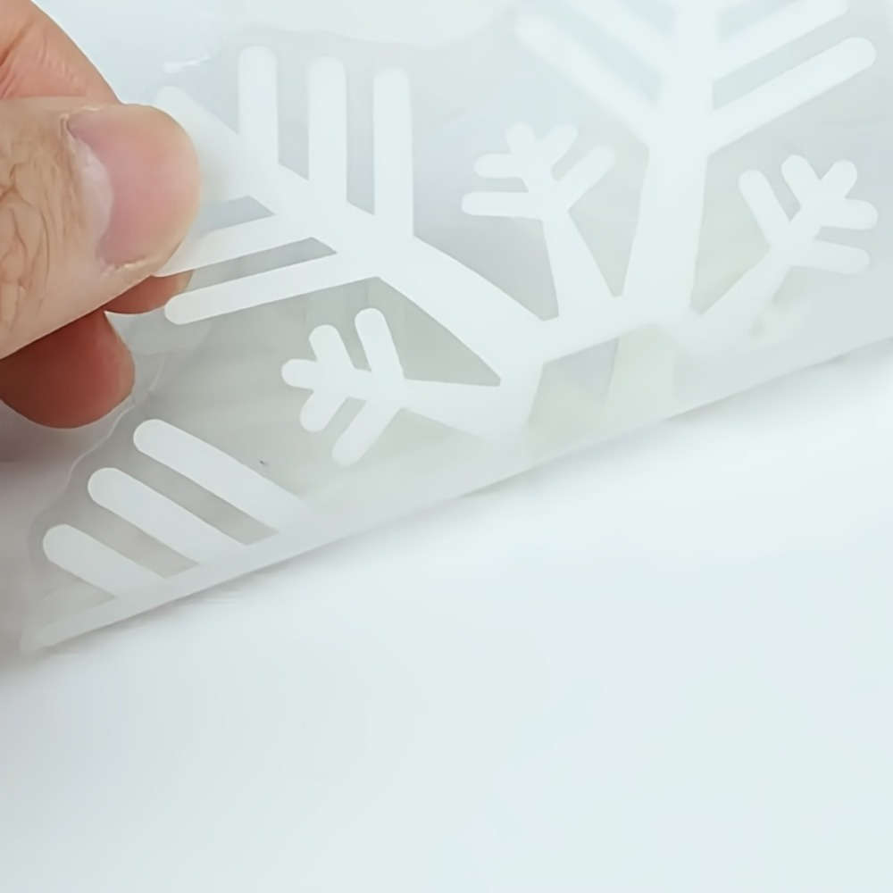 Christmas Decorations Color White Size 4Sheets  Totally 114Pcs
