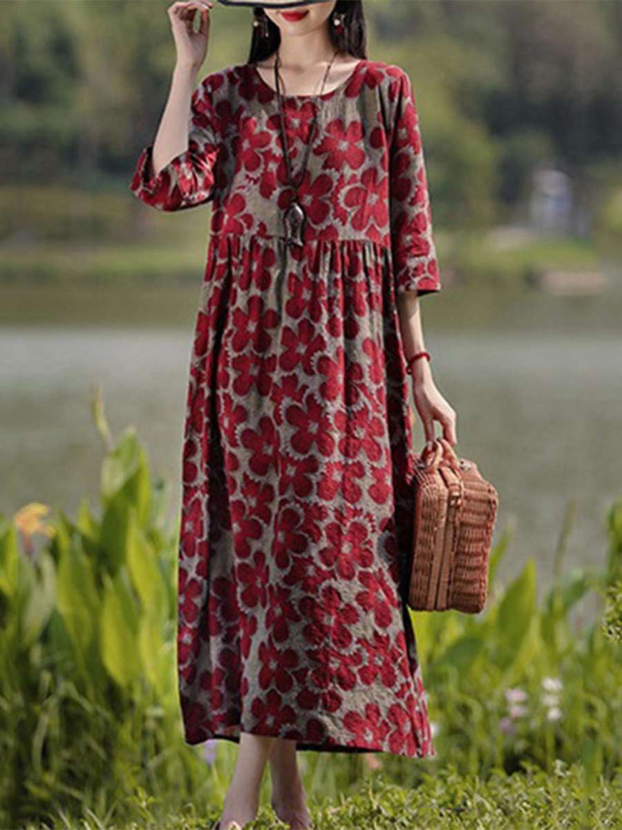 Women S Dress Color Red Size Asian 5Xl