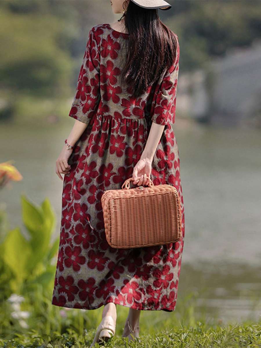 Women S Dress Color Red Size Asian 5Xl