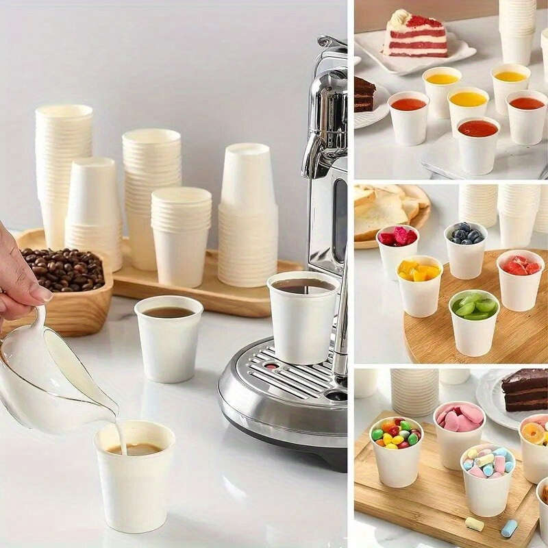 Water Cup Color White Quantity100Pcs