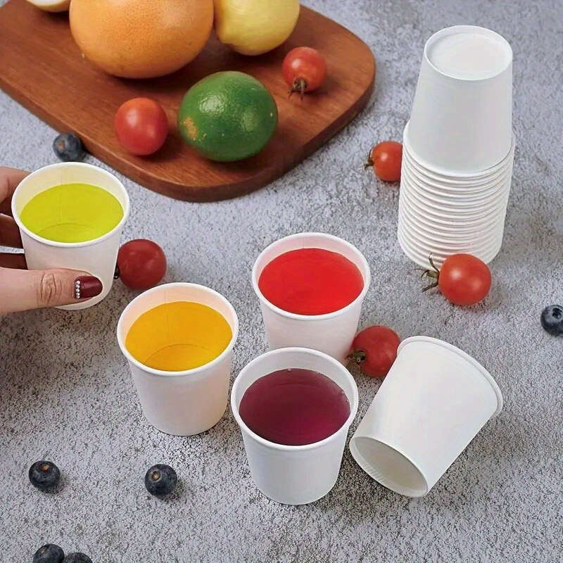 Water Cup Color White Quantity100Pcs