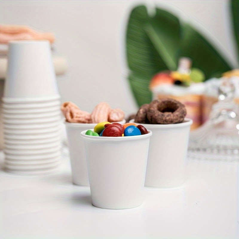 Water Cup Color White Quantity100Pcs