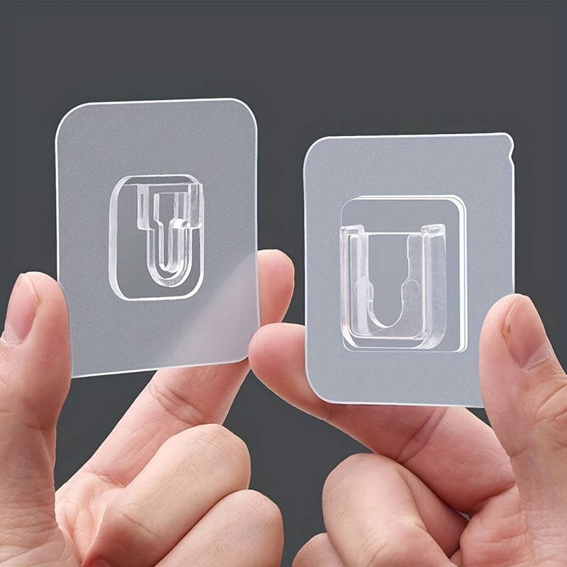 1 3 5 Pairs Strong Adhesive Hangers No Traces Mother Buckles Quantity 3 Pairs