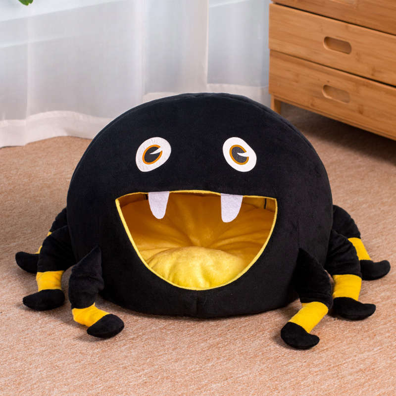 Pet supplies Items Black Spider Cat Nest