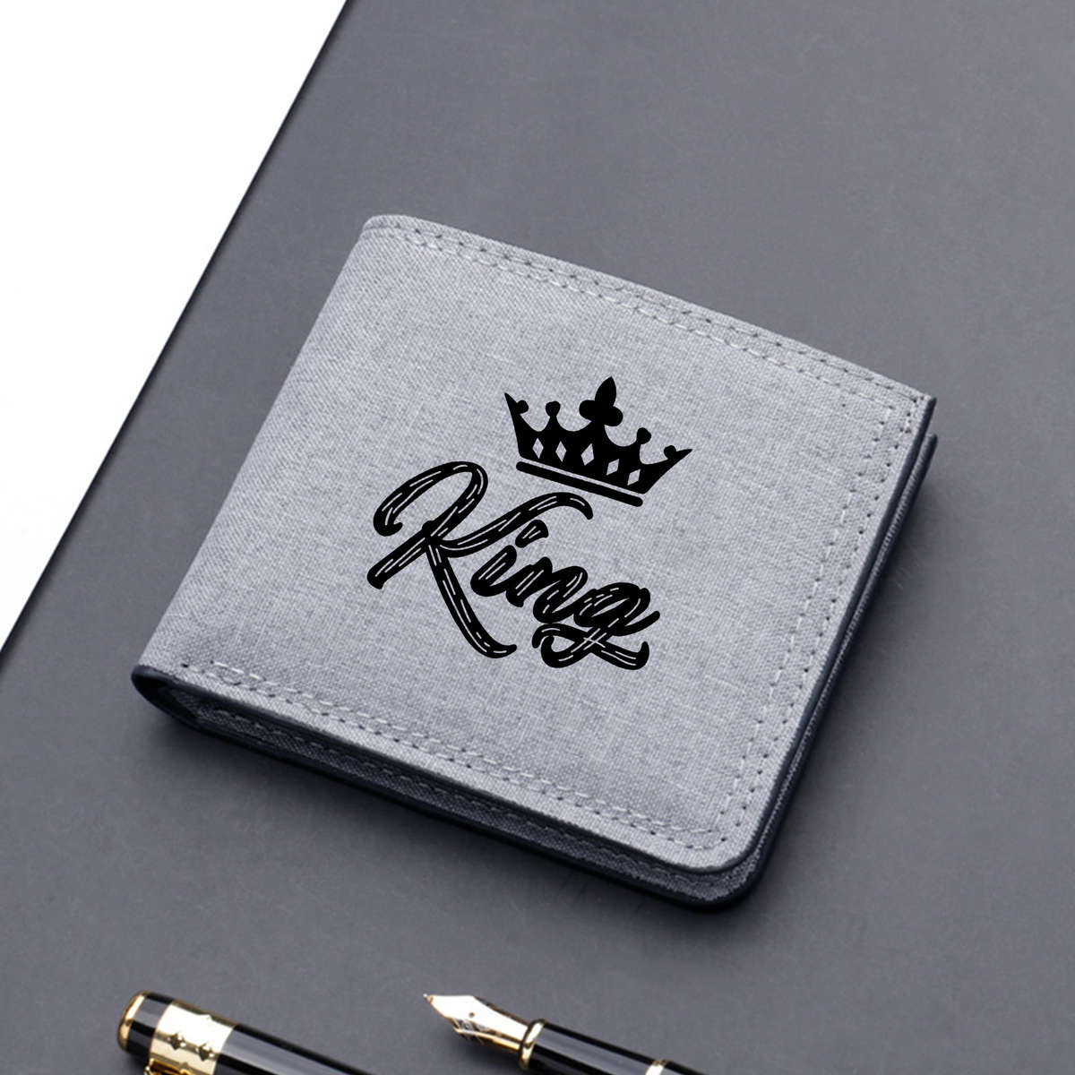 King Print Bifold Wallet