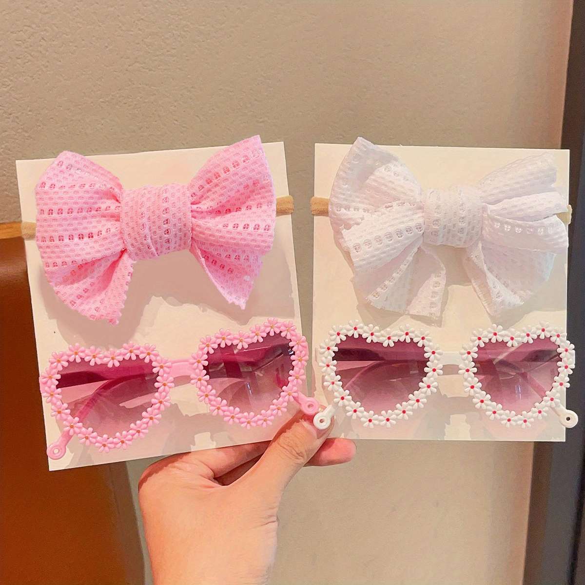 Kids Glasses Color Purple Add Orange Pink