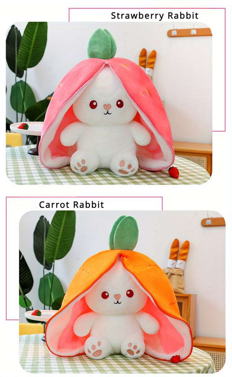 Plush Toys Color Strawberry Rabbit