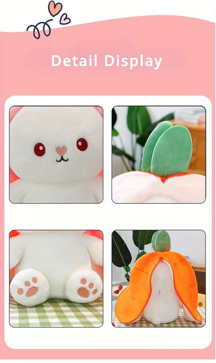Plush Toys Color Strawberry Rabbit
