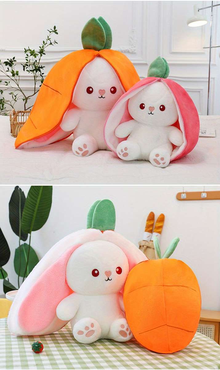Plush Toys Color Strawberry Rabbit