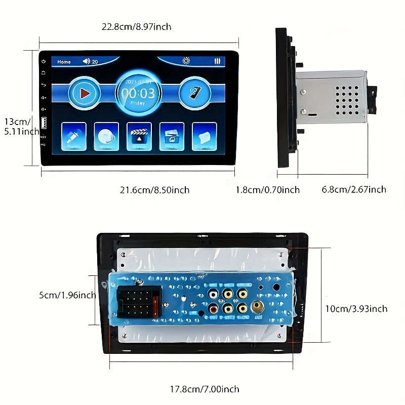 Car Audio  Entertainment System Items With Microphone