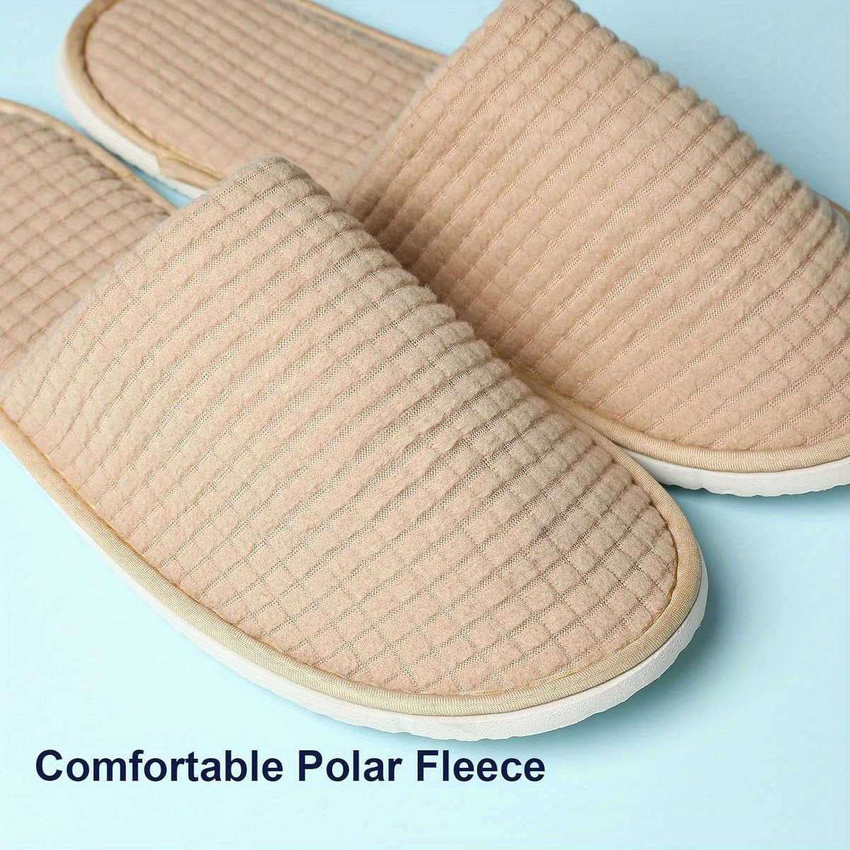 Cotton Slippers Color Gray