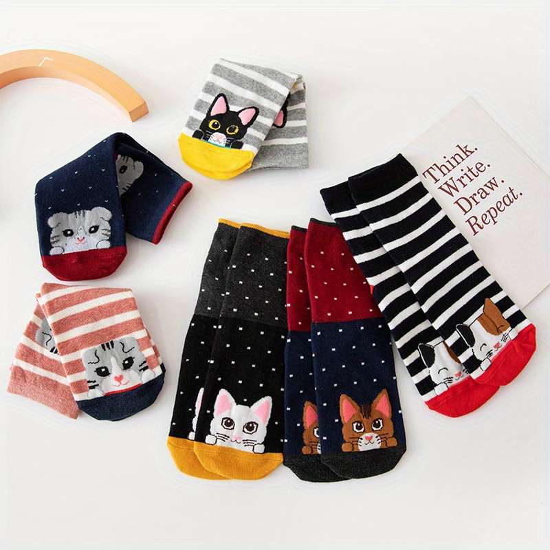 Women S Socks Size Onesize Style 5 PairsColor Mixing