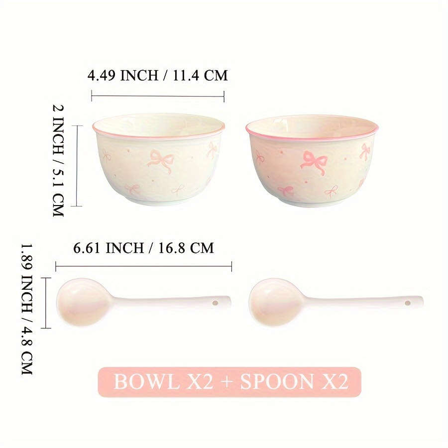 Bowl Quantity 2 Bowls And 2 Spoons