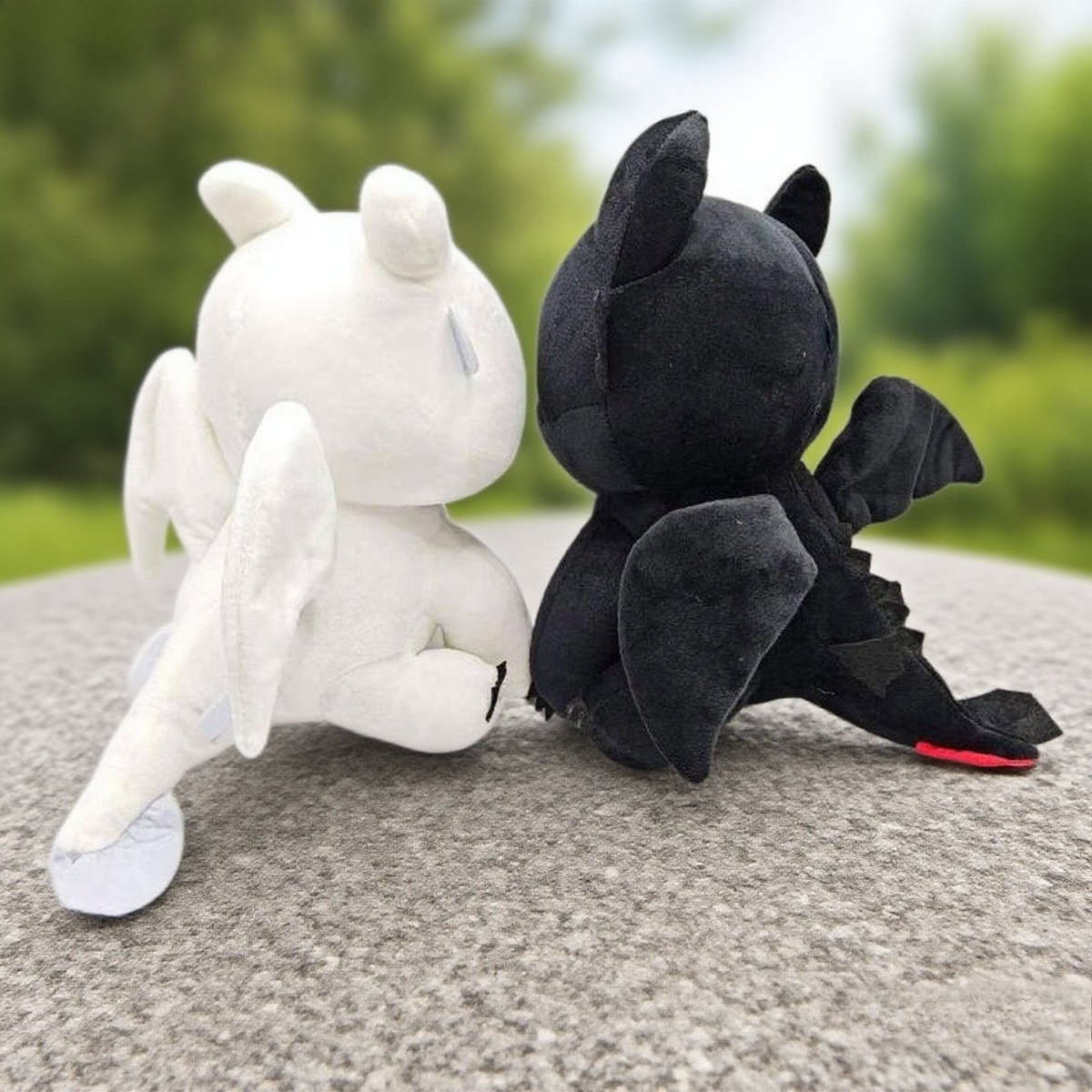 Toy Dolls Items Sitting on the Black Dragon