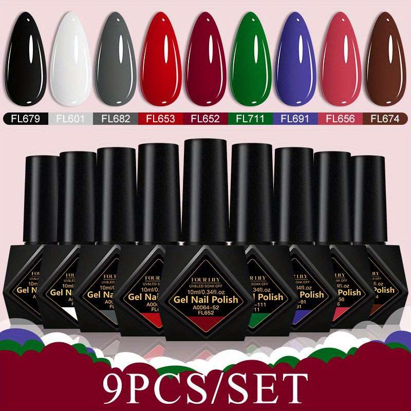 Nail Polish Color 9Pcsset6