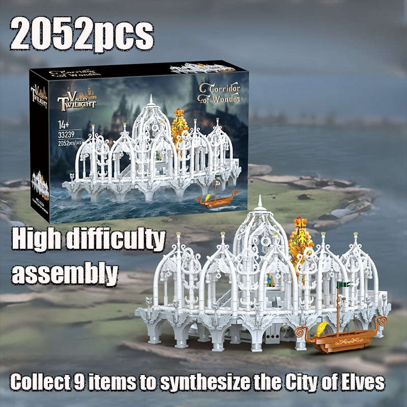Building Toy Architectural Model Toy Set Model Bk 33241 3950Pcs