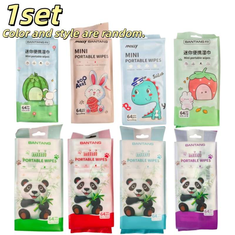 Wet Wipes Flavors Various Patterns Randomly Quantity1 Set