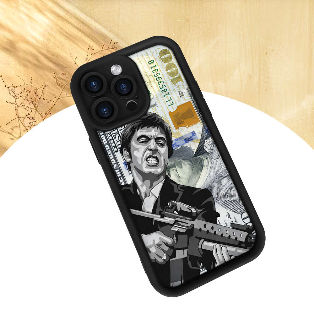 Black For iPhone Phone Case