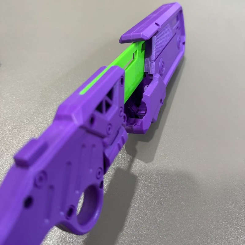Toy Gun Color Black And Yellow 2 Shells  10 Bullets
