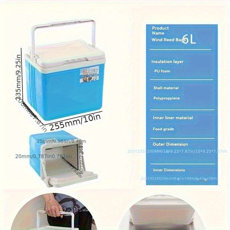 Refrigerator Color 6L Minimalist White