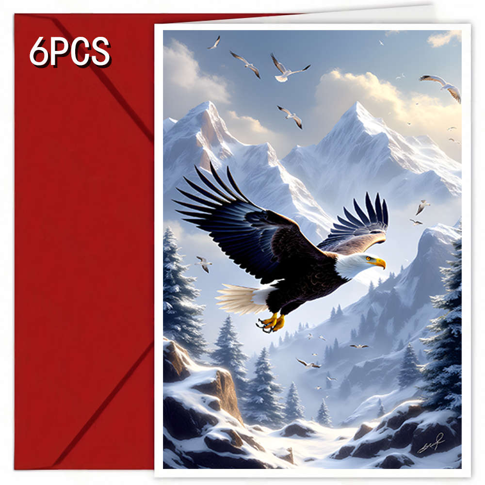 Greeting Cards Quantity 6Pcs
