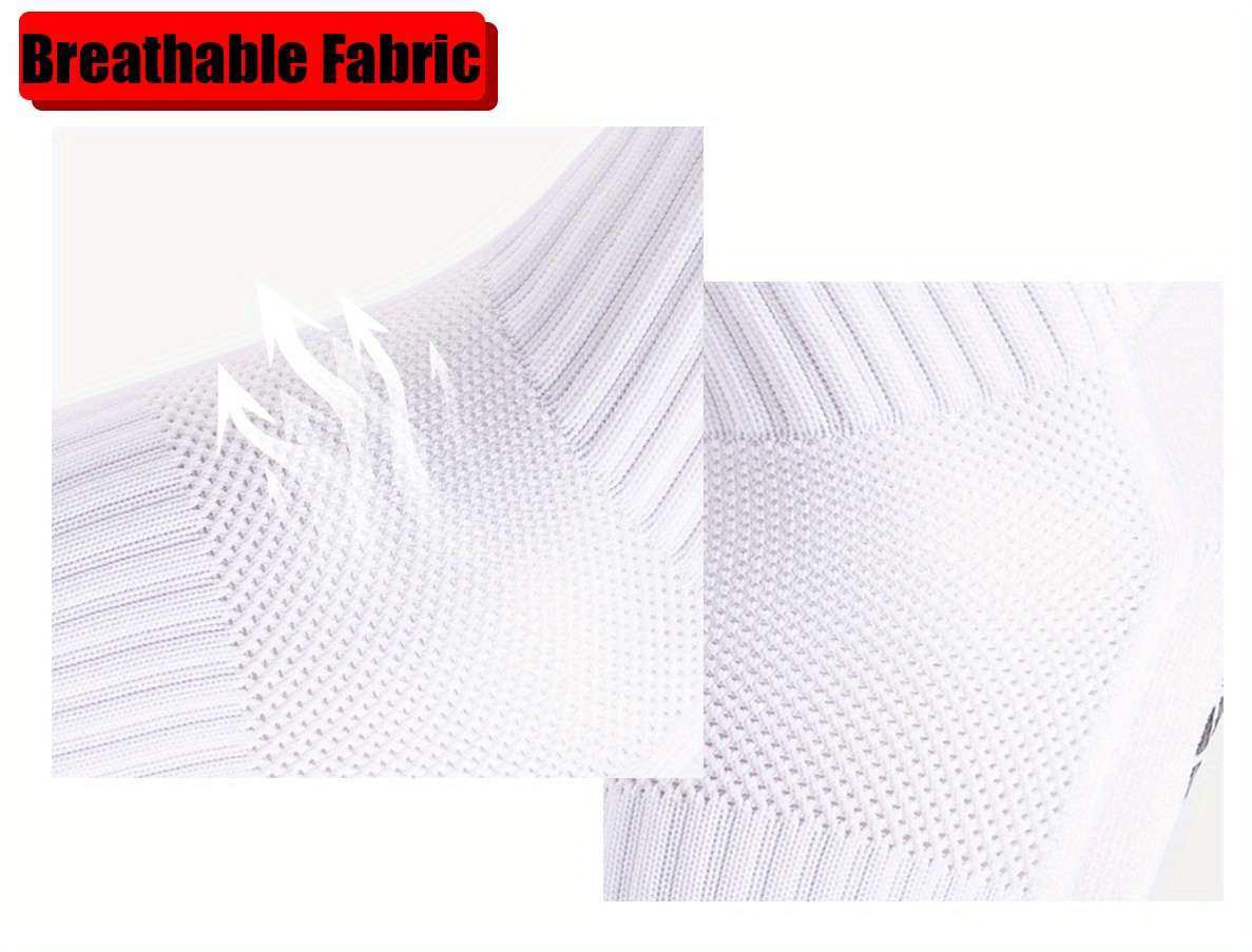 2 Pairs Of White One Size High Elastic Socks