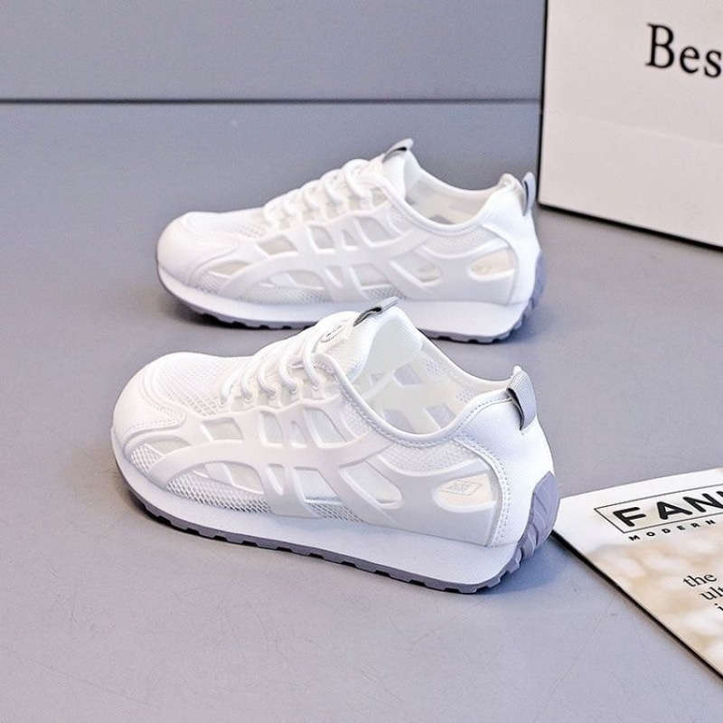 Women S Sneakers Color Beige Gray Sizeuk 5