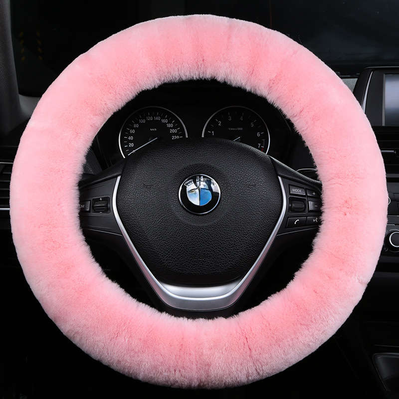 Car Steering Wheel Cover Gray