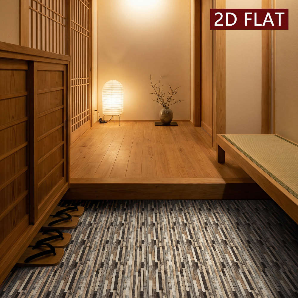 Self Adhesive Floor Stickers 5.91X5.91Inch15X15Cm 10Pcs