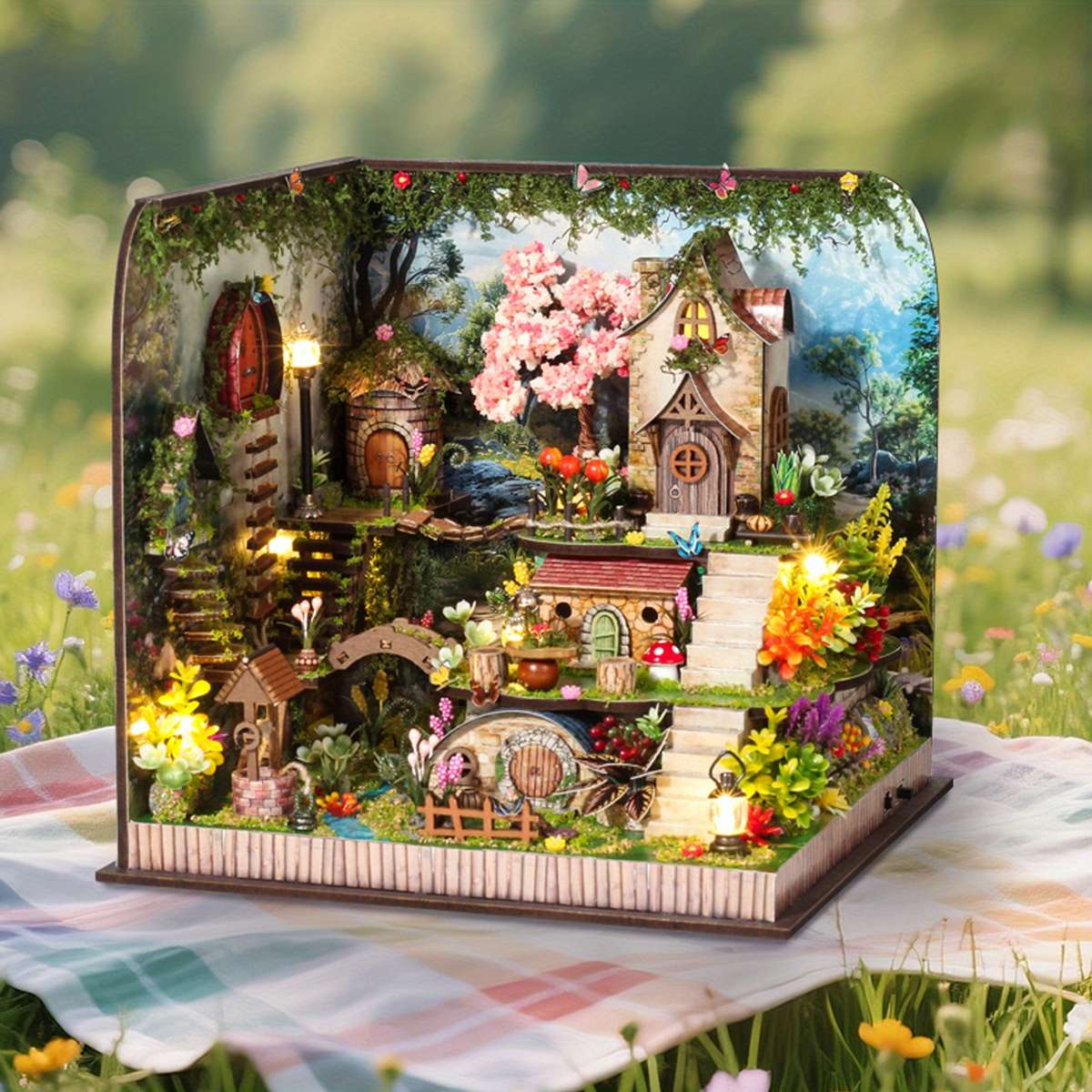 3D Model Desktop Ornaments Style Forest Secret Realm