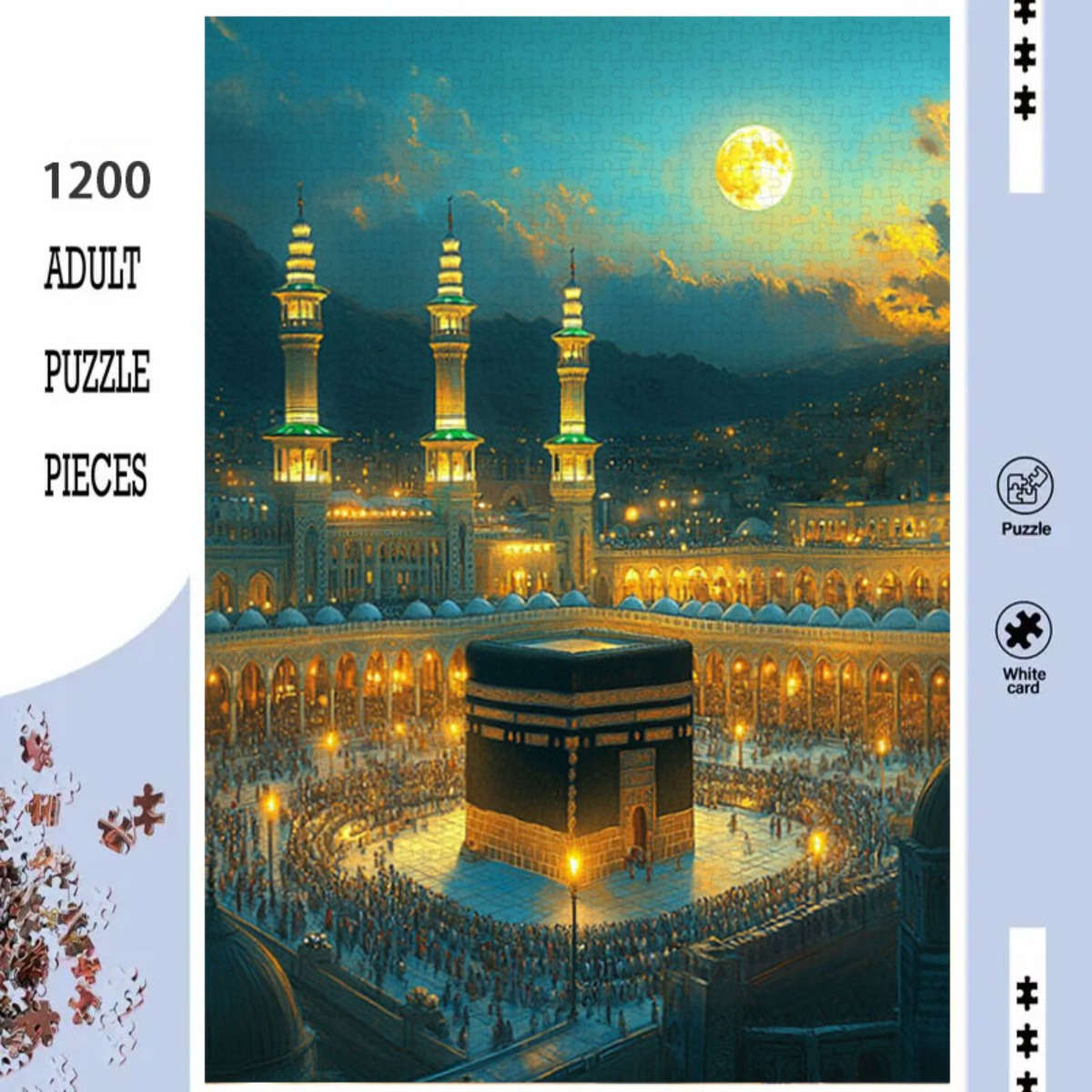 3D Building Model Puzzle Set Size 60Cm X 80Cm
