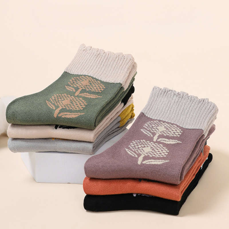 Women S Socks Color 6 Pairs Of Mixed Color Combination Pack Size Onesize