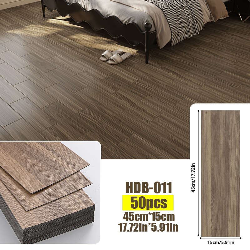 Self Adhesive Floor Stickers Hdb 010 45*15Cm 50Pcs