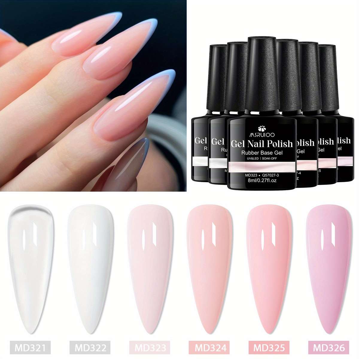 Nail Polish Color 6Pcs