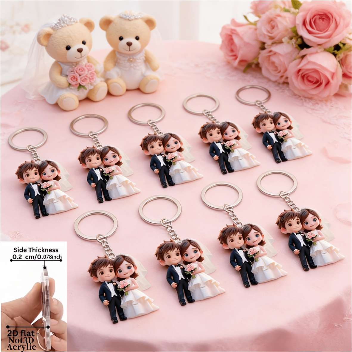 Wedding Supplies Quantity 10 Pcs