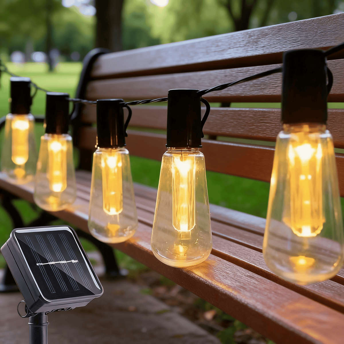 String Lights Color Warm White Size7.7M 20Leds
