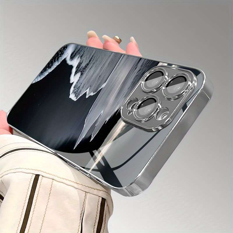 1Pc Mixed Color  For iPhone X Nature Night Beach Phone Case