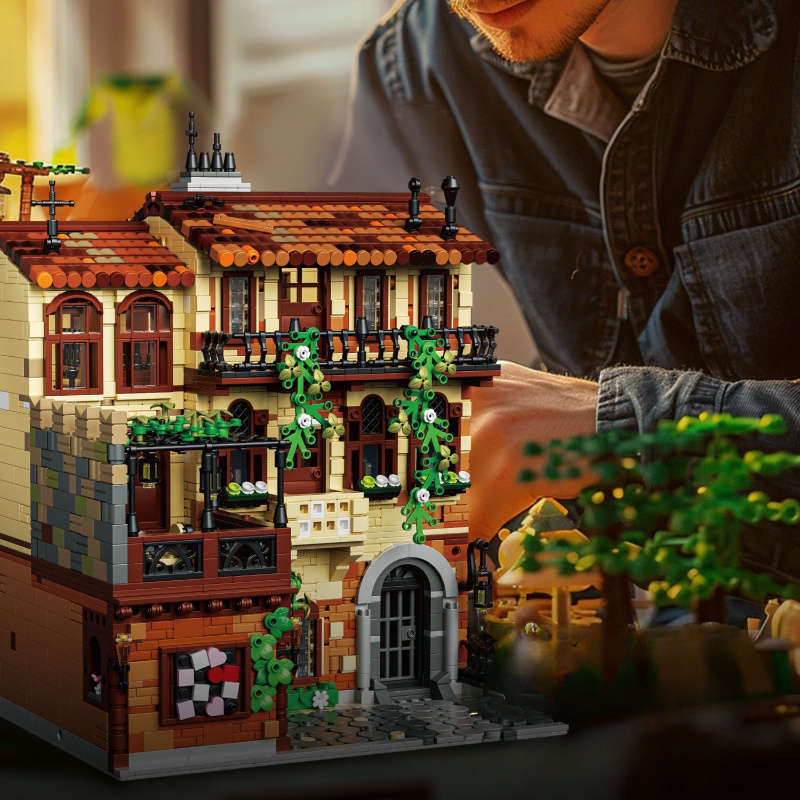 3D Building Model Puzzle Set Model Zybl 36002