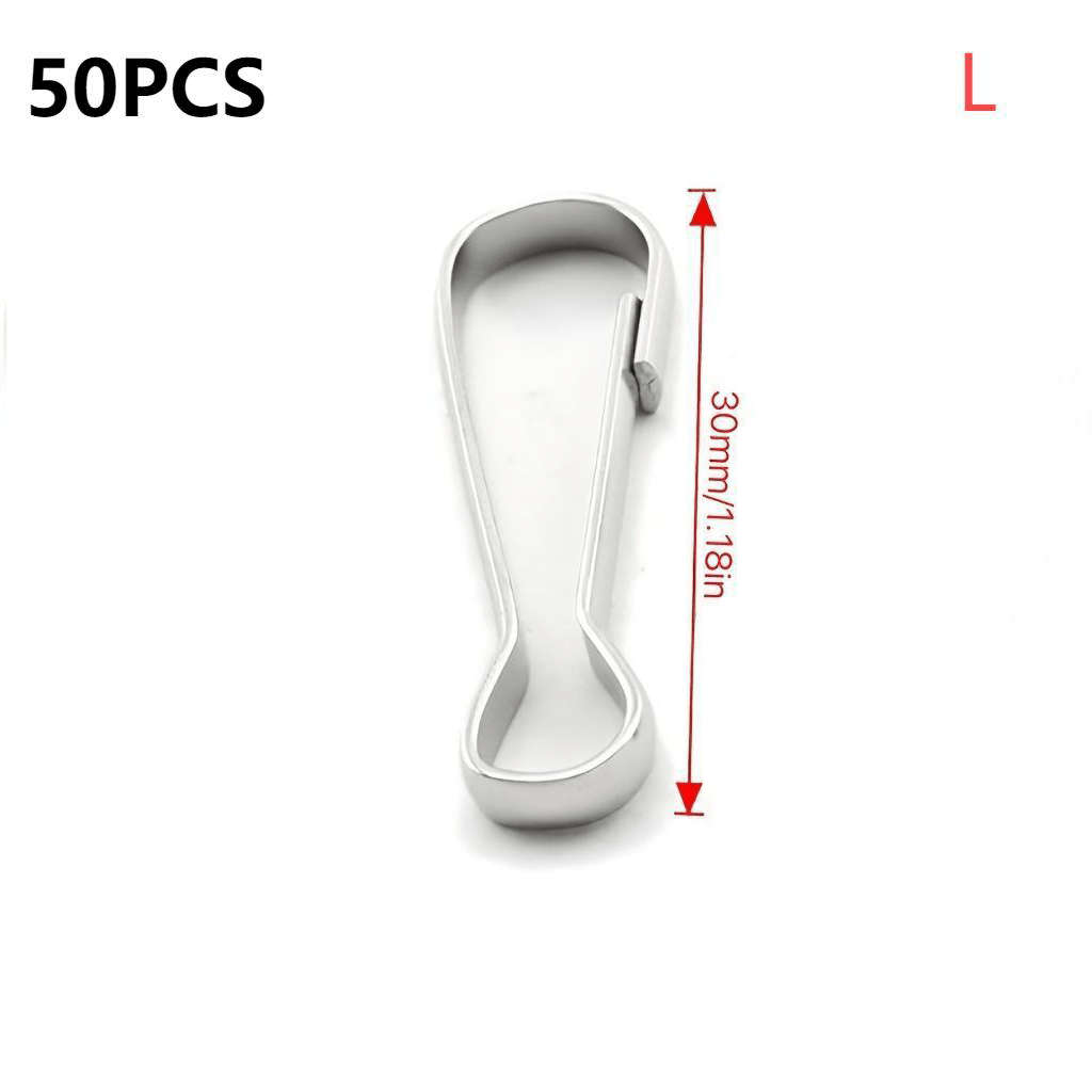 Hook Upmodel 30Mm 1.18In Quantity 50Pcs