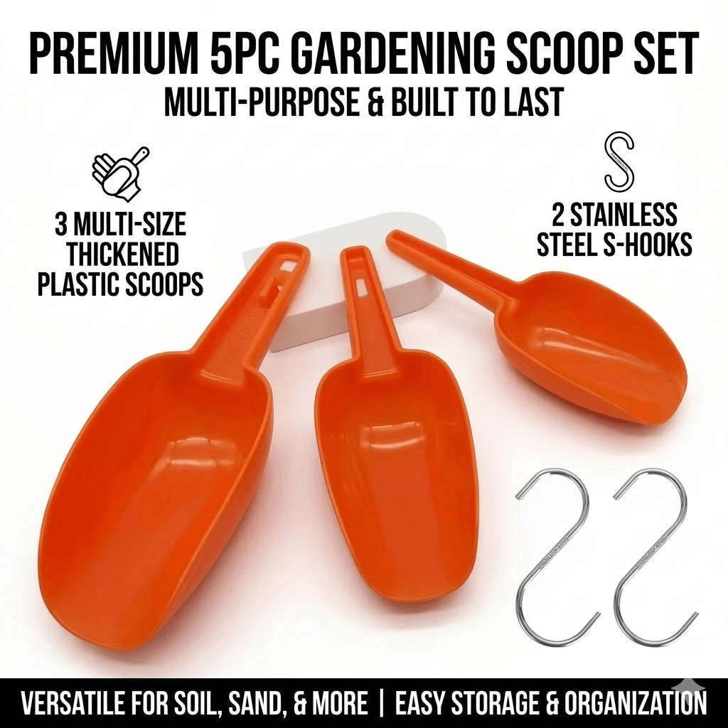 Gardening Supplies 5 Items