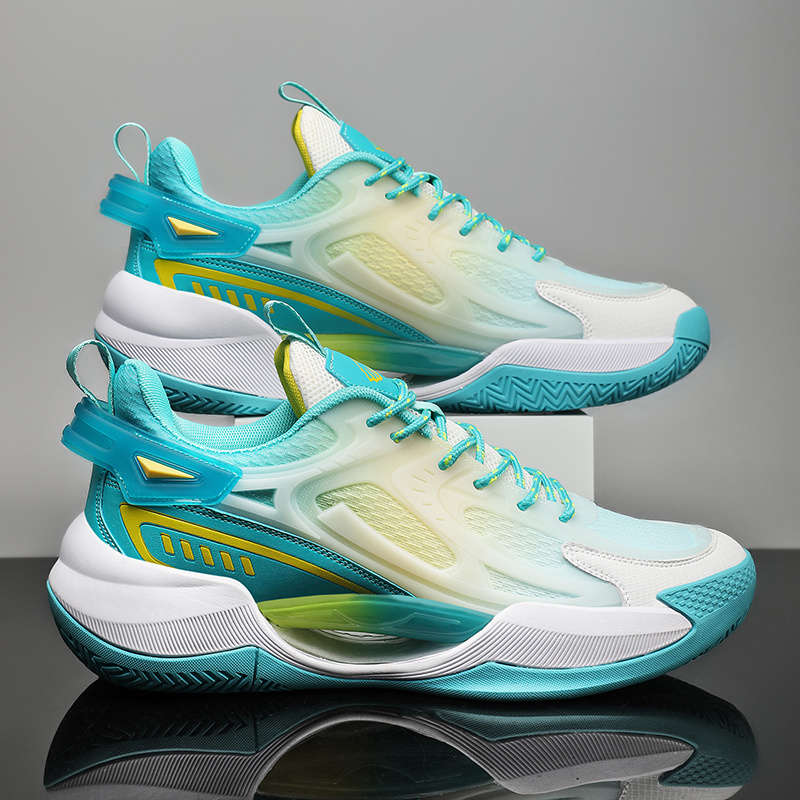 Sneakers Blue And Yellow Size Uk 7